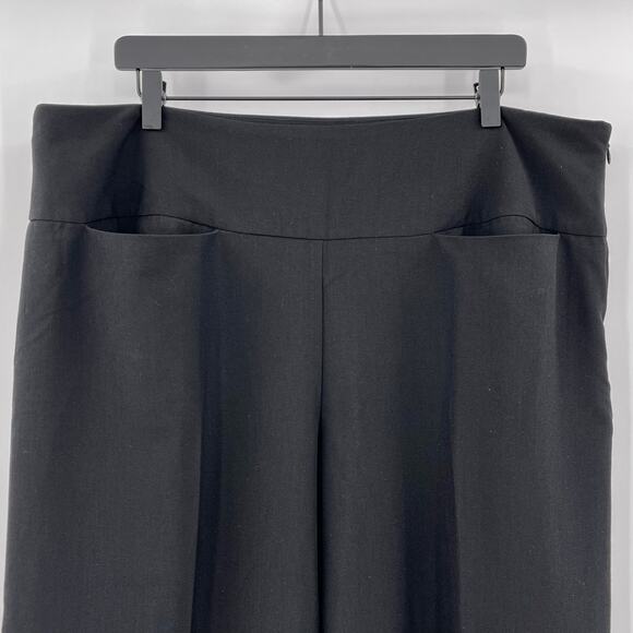 Long Tall Sally 9 to 5 Suit Culottes Black 14 NEW - Picture 3 of 8